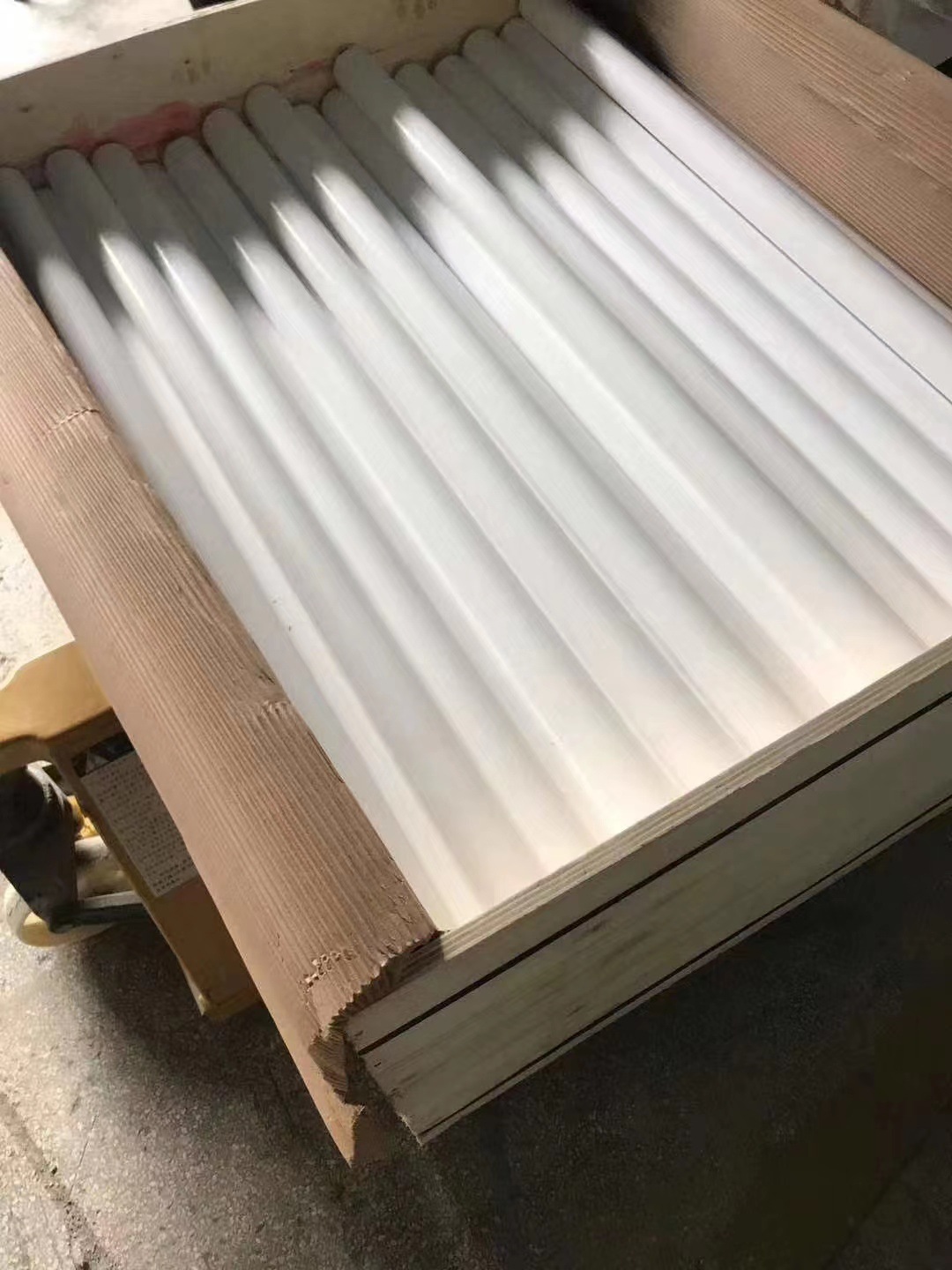 Белый стержень из ПТФЭ, поставщик и производитель-Paidu Group